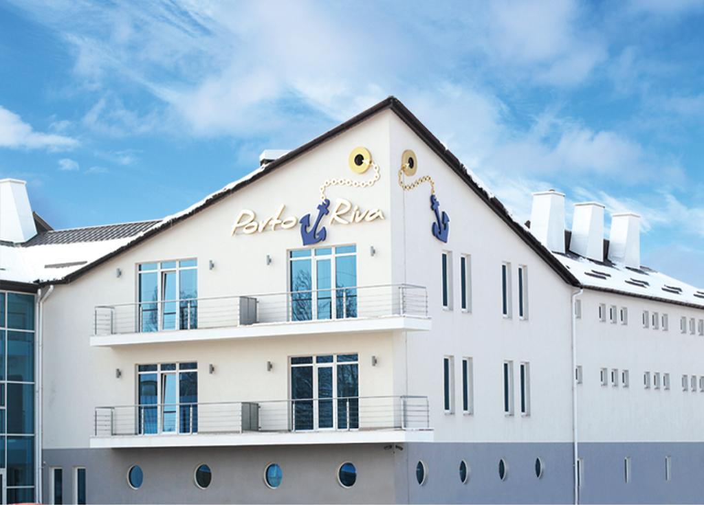 Porto Riva Hotel Zaporizhia Exterior foto