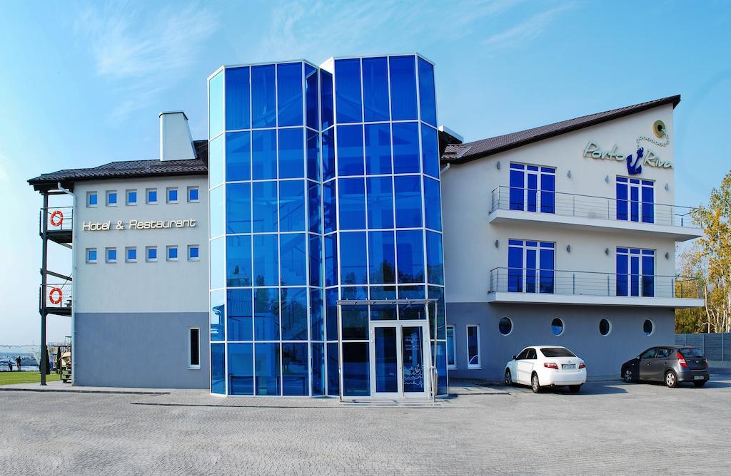 Porto Riva Hotel Zaporizhia Exterior foto